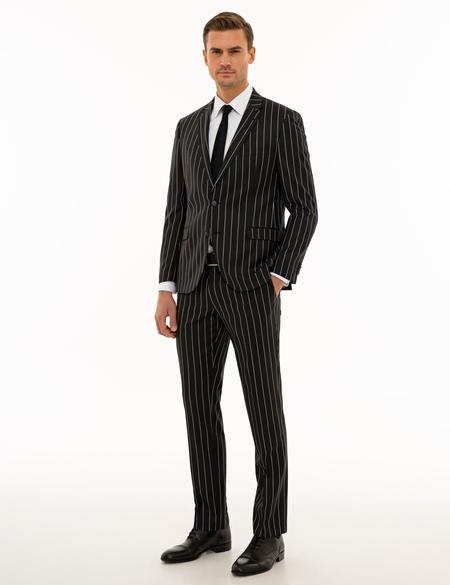 Füme Slim Fit Takım Elbise - 50225296116