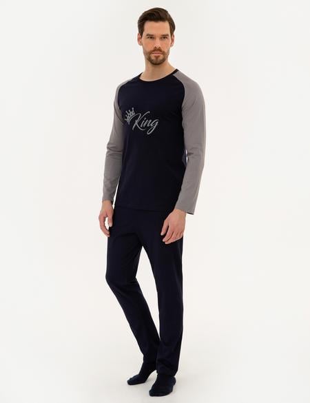 Lacivert Pijama Takımı - 50224612003