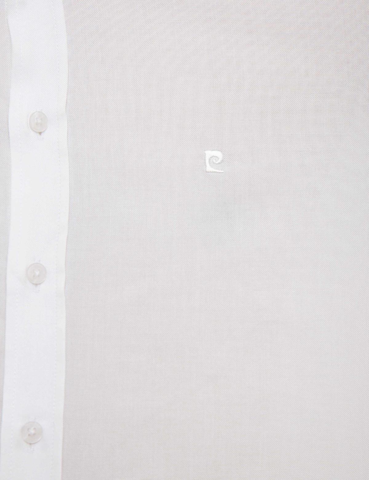 Beyaz Slim Fit Oxford Gömlek - 50227070034