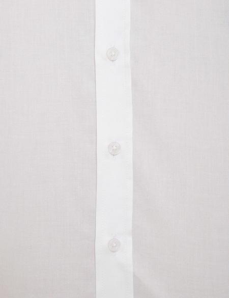 Beyaz Slim Fit Oxford Gömlek - 50227070034