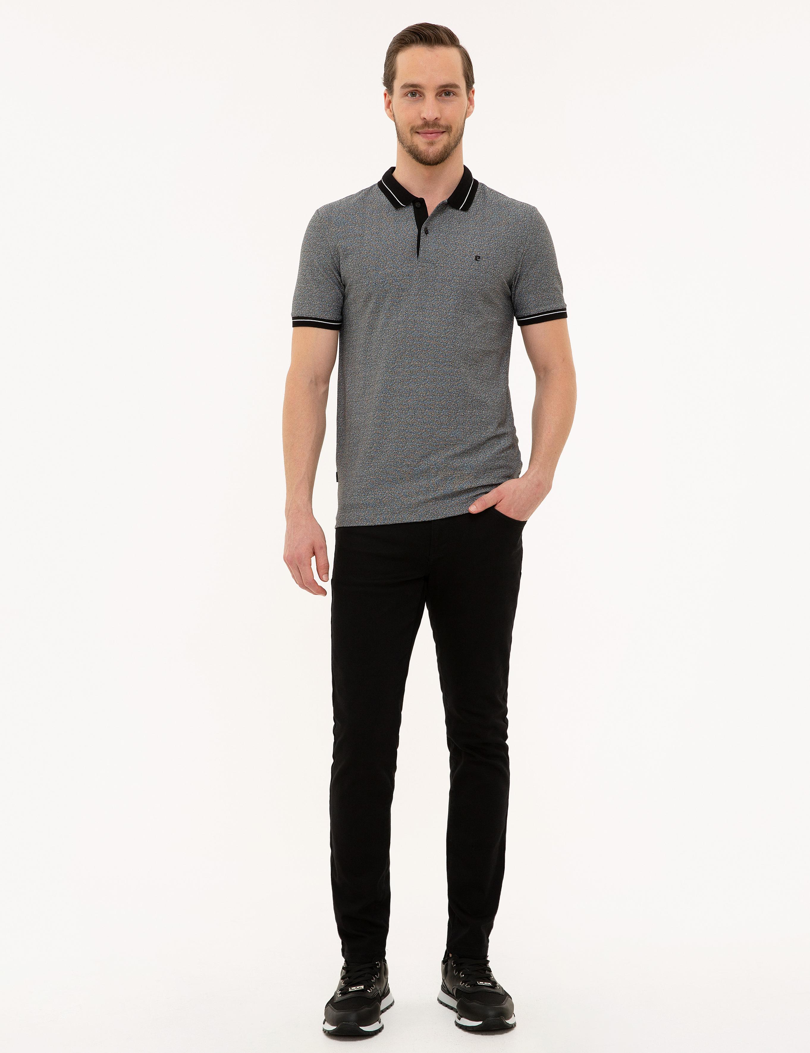 Siyah Slim Fit Denim Pantolon