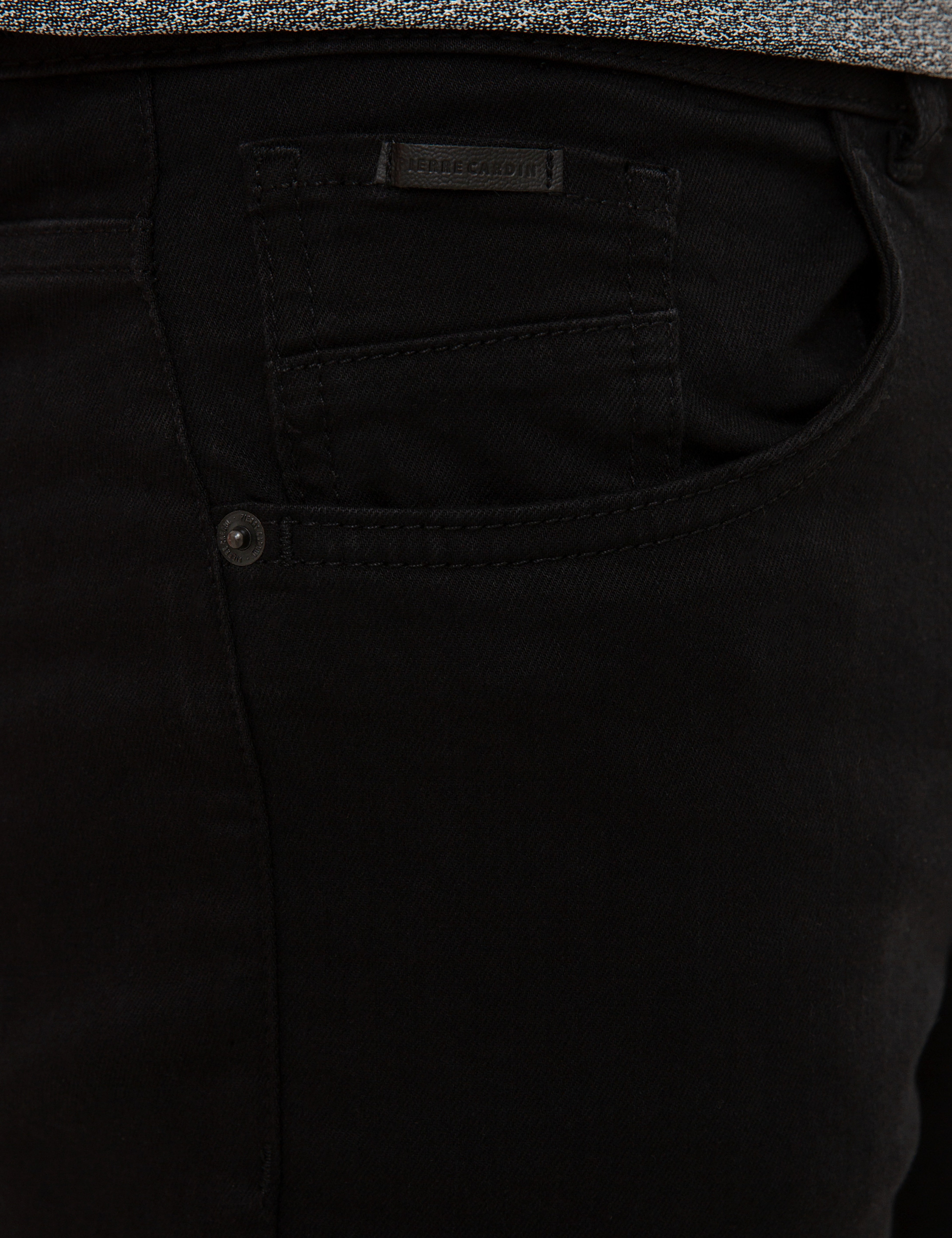 Siyah Slim Fit Denim Pantolon