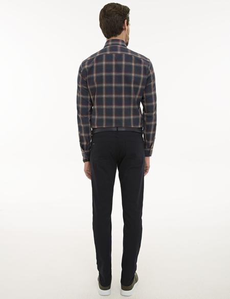 Lacivert Slim Fit Chino Pantolon - 50230401050