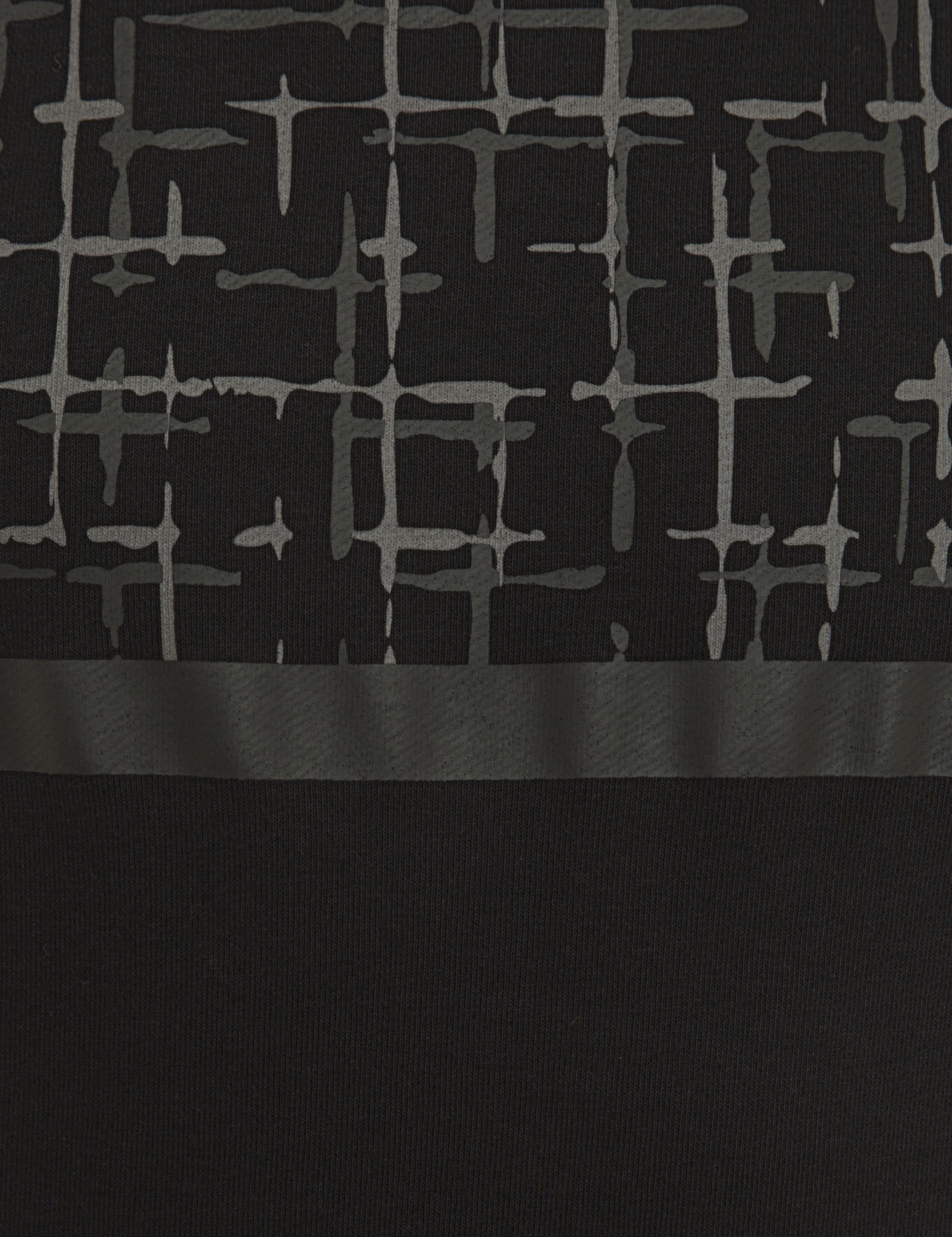 Siyah Regular Fit Sweatshirt