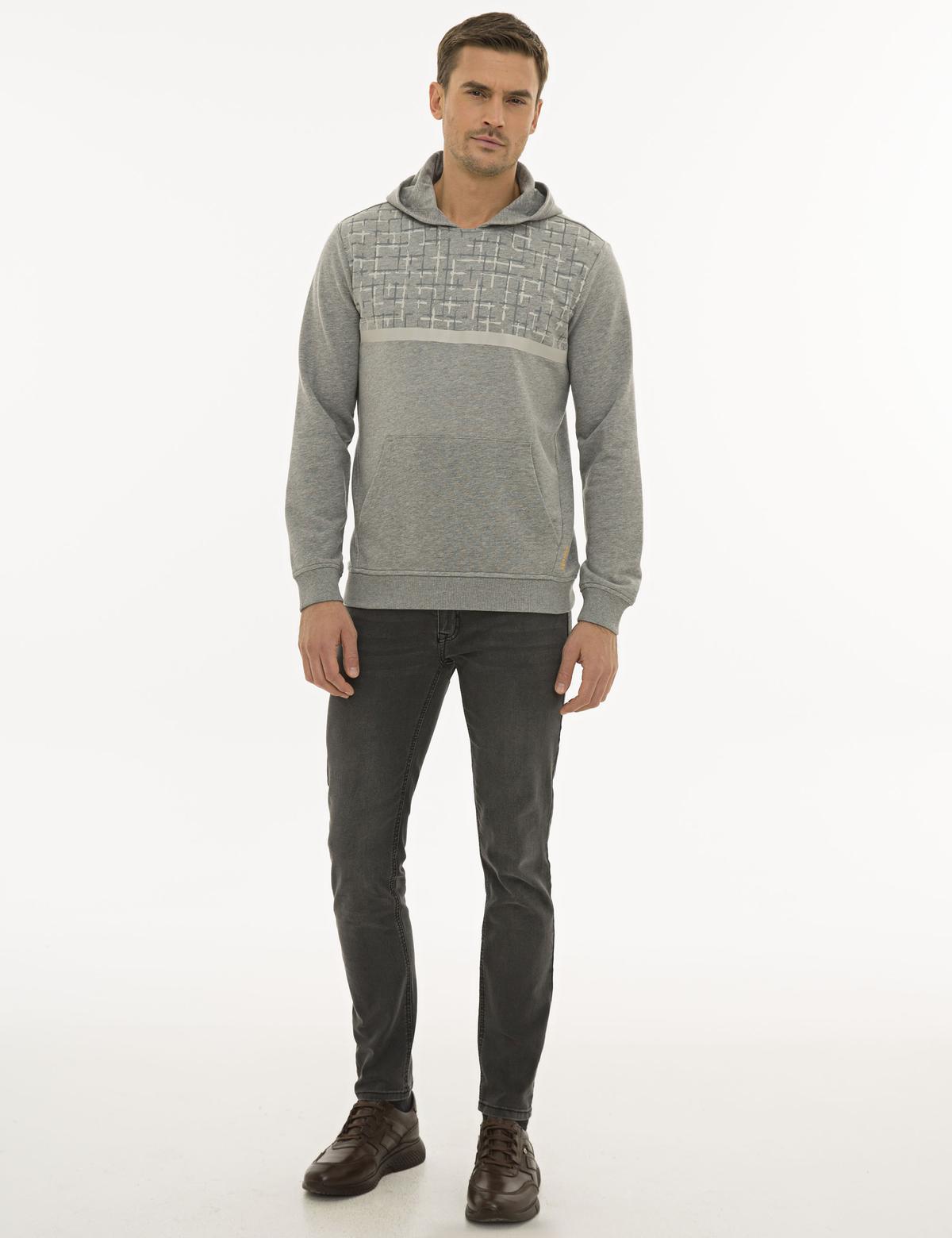 Gri Melanj Regular Fit Sweatshirt - 50231607010