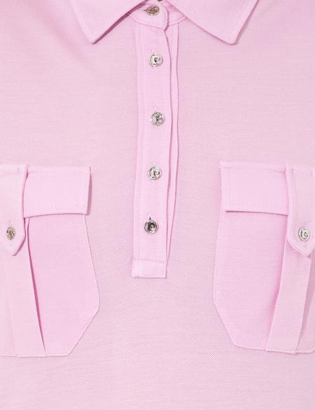 Lila Polo Yaka Elbise - 50250964010