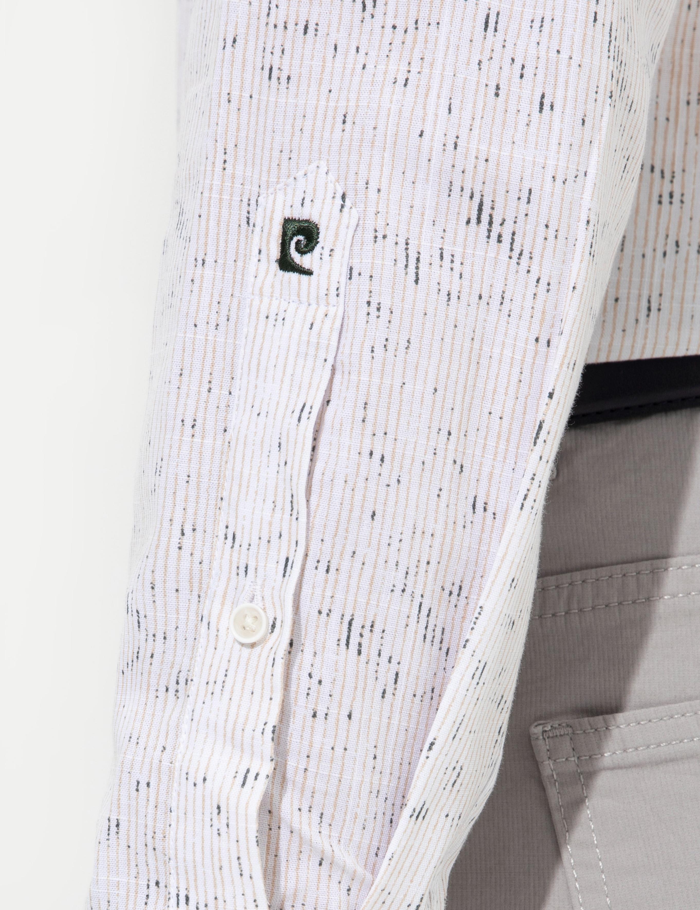 Haki Slim Fit Uzun Kollu Gömlek