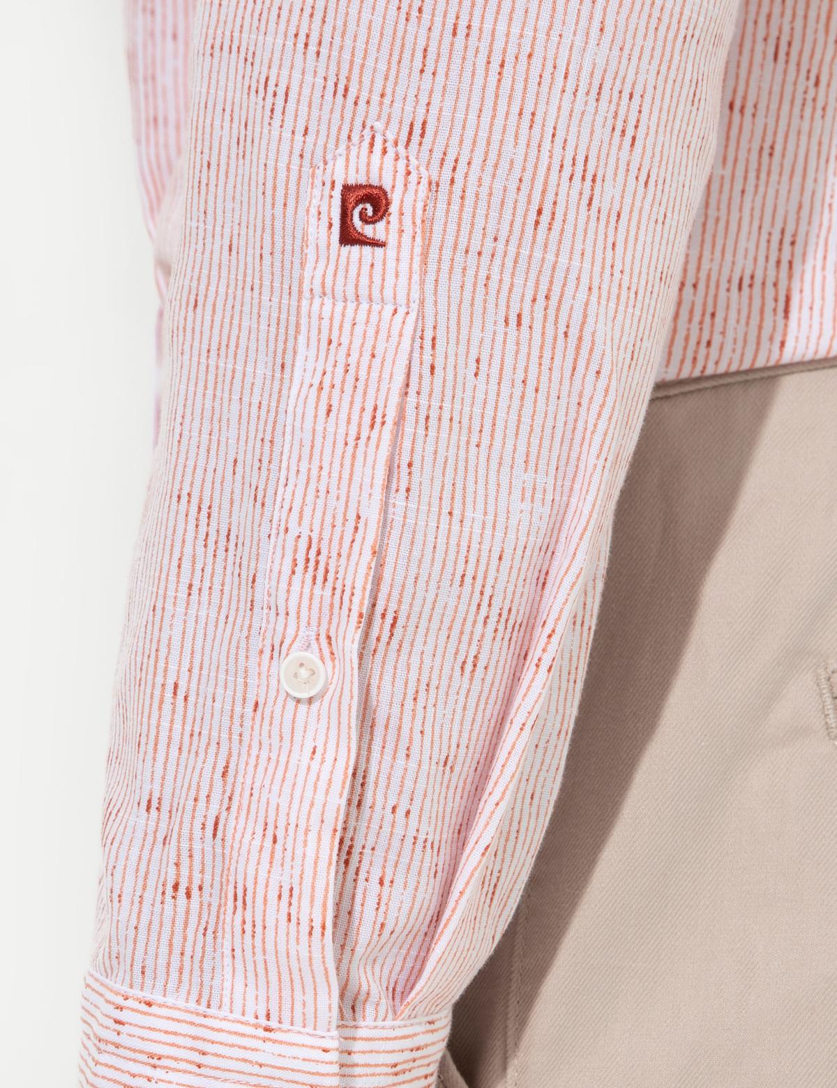 Kiremit Slim Fit Uzun Kollu Gömlek - 50252263020