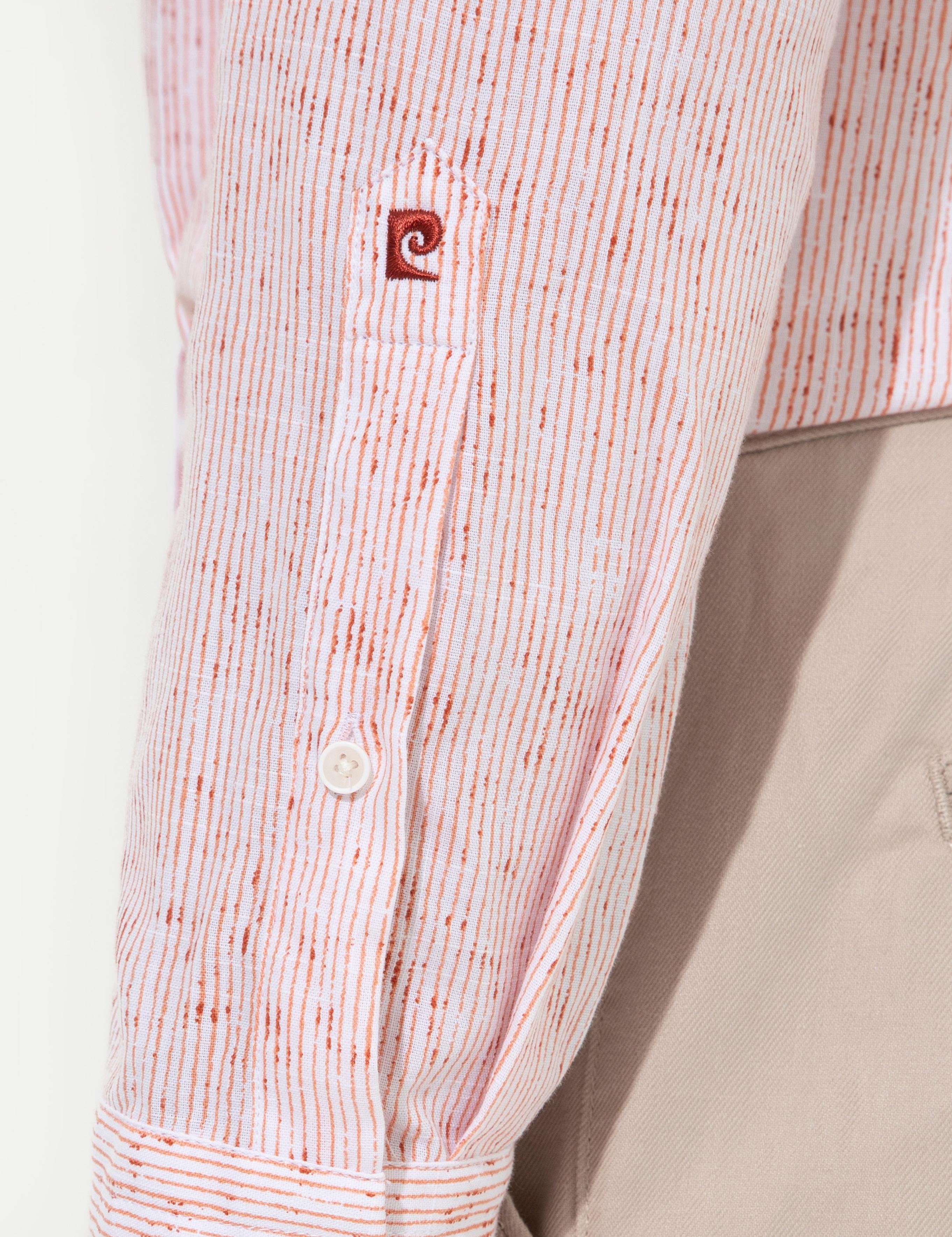 Kiremit Slim Fit Uzun Kollu Gömlek