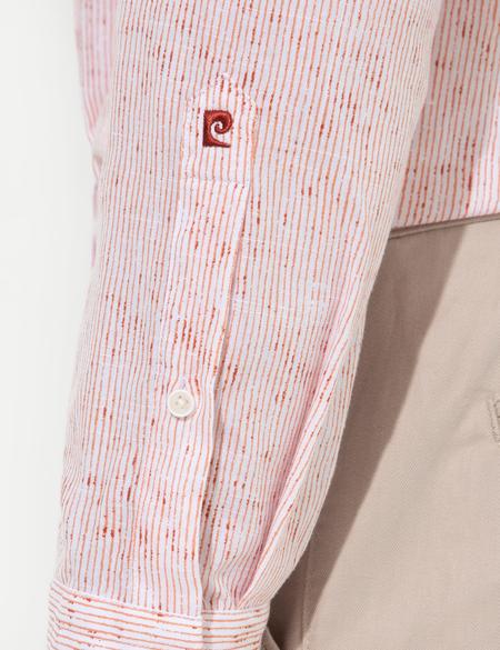 Kiremit Slim Fit Uzun Kollu Gömlek - 50252263020