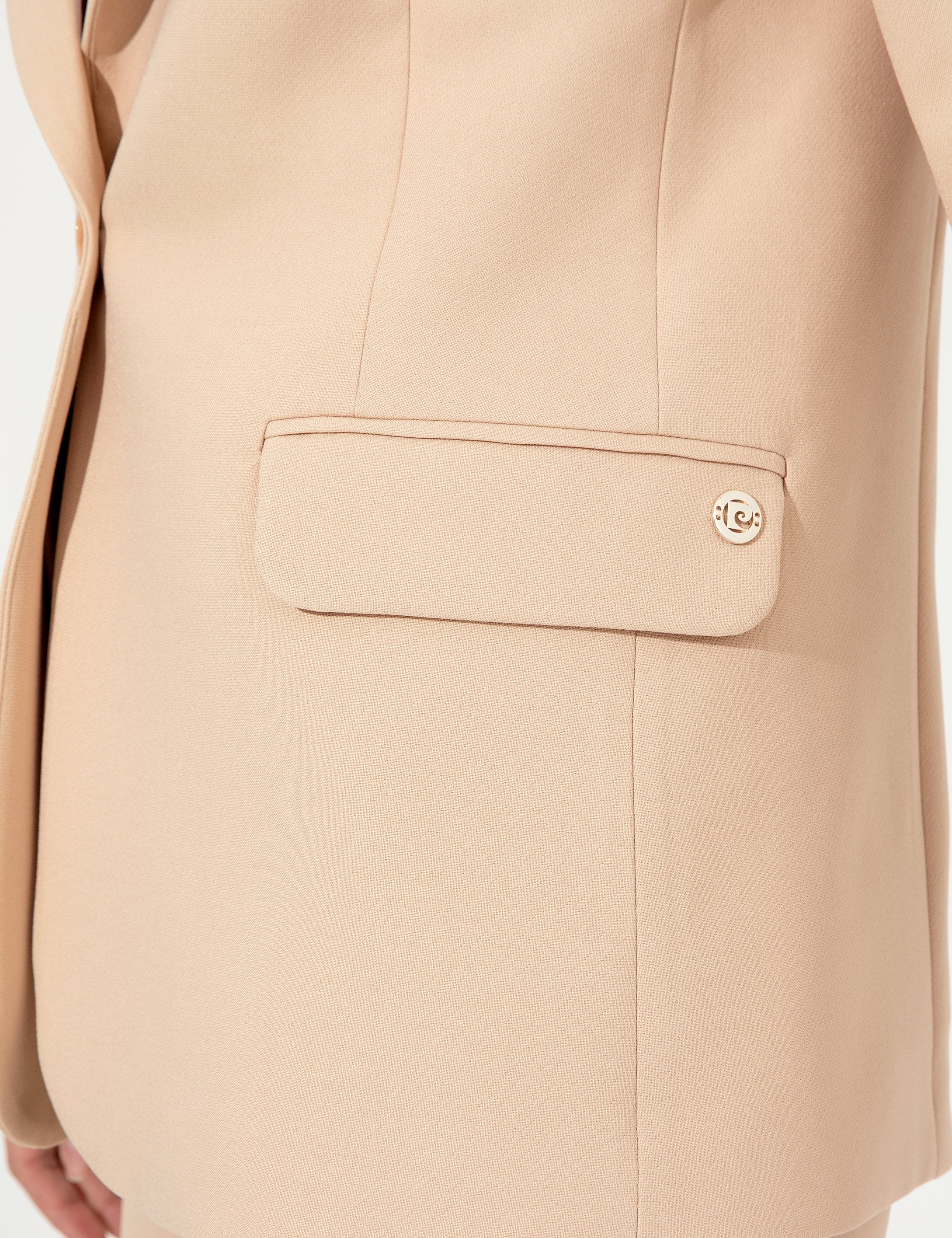 Ekru Blazer Ceket