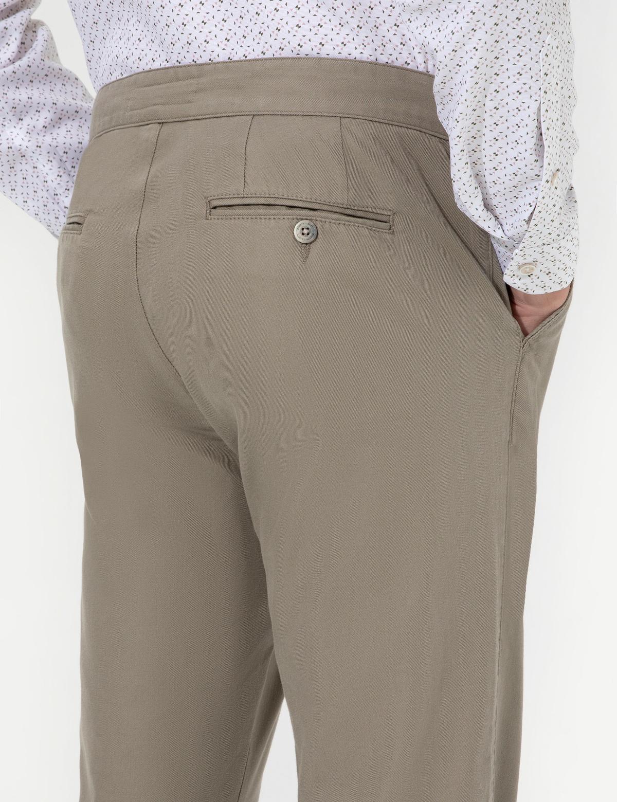 Haki Carrot Fit Kanvas Pantolon - 50251522102
