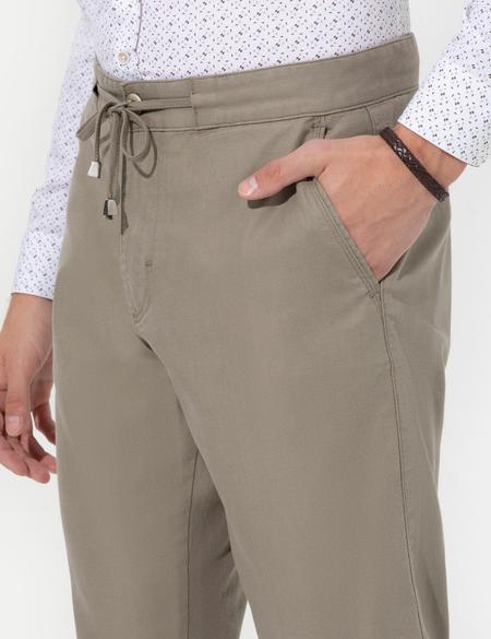 Haki Carrot Fit Kanvas Pantolon - 50251522102