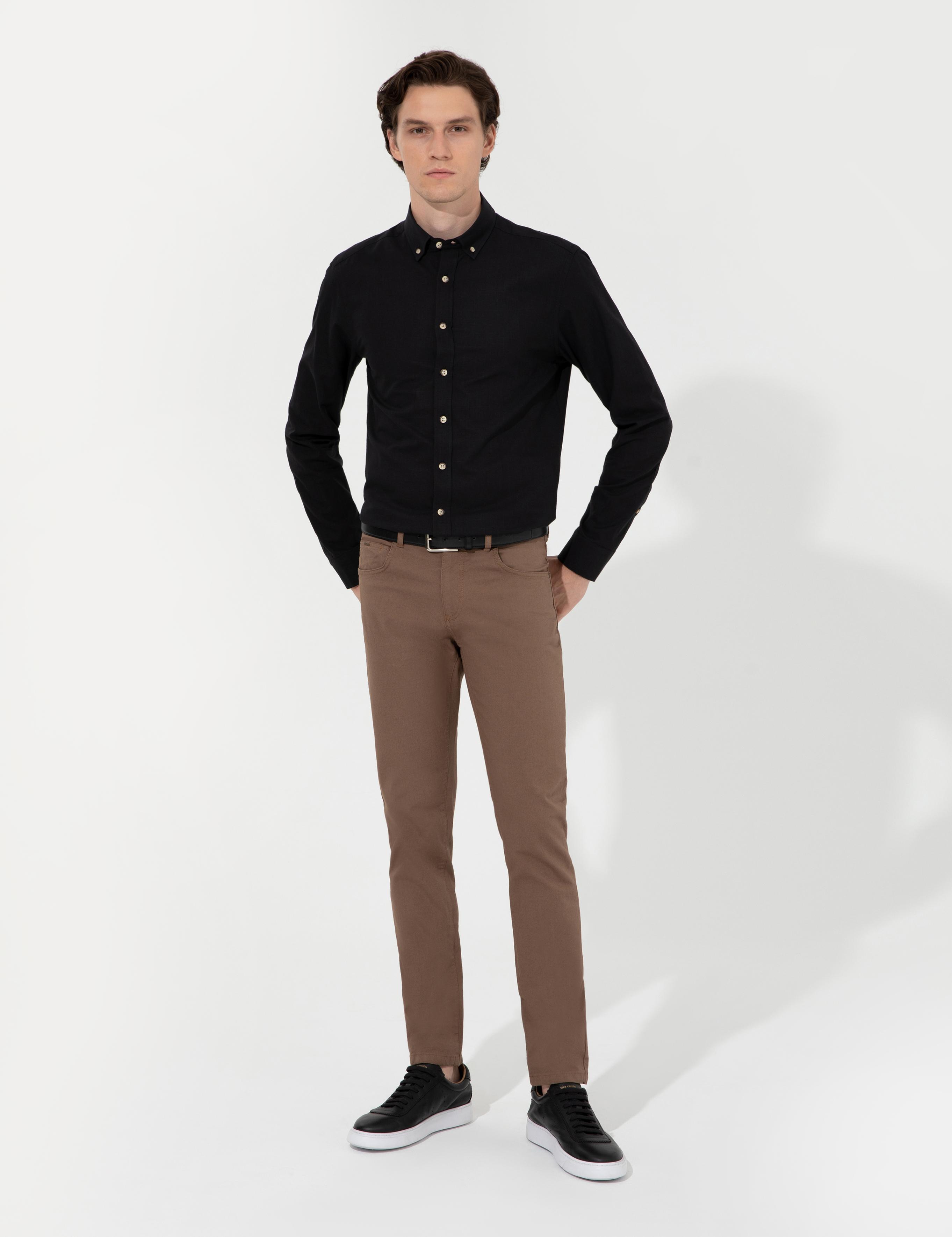 Siyah Slim Fit Gömlek