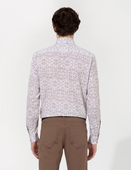 Açık Kahverengi Slim Fit Kanvas Pantolon - 50251460079