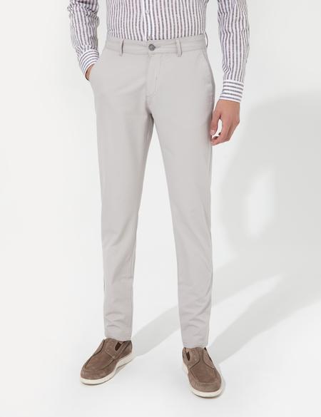 Gri Slim Fit Chino Pantolon - 50259228027