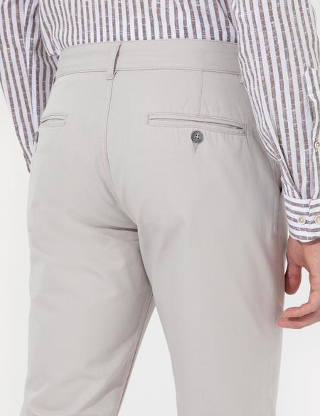 Gri Slim Fit Chino Pantolon - 50259228027