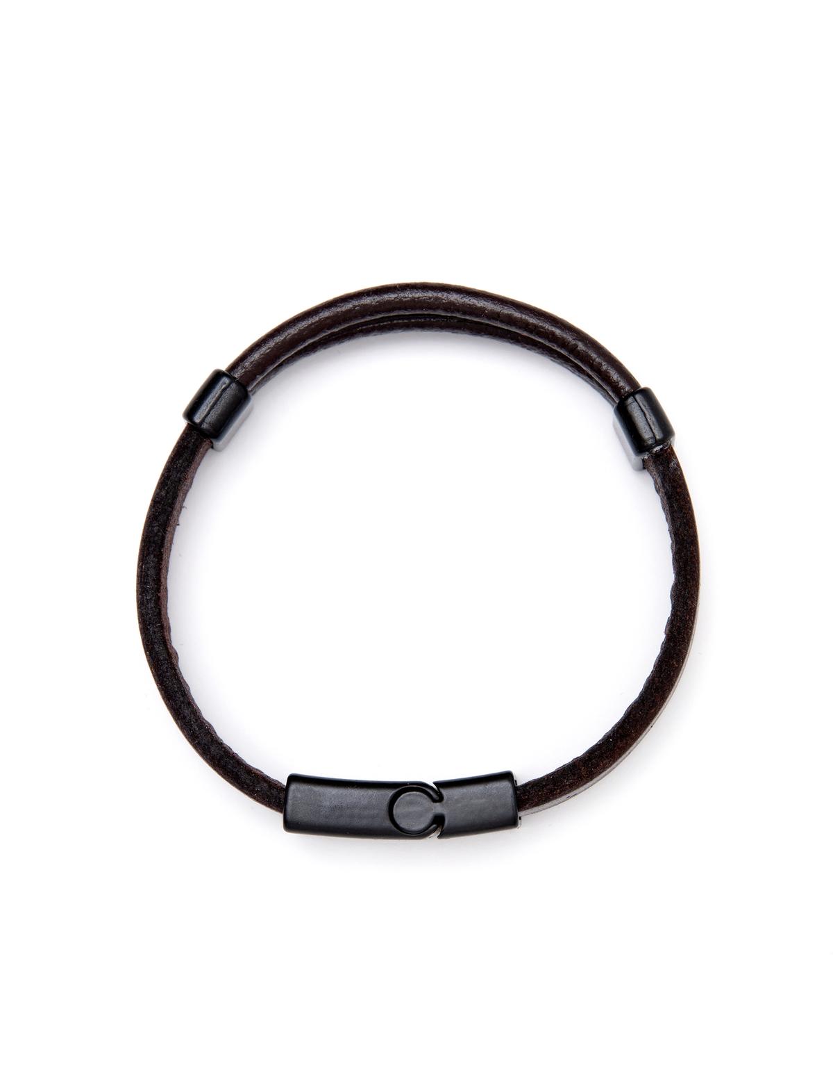 Kahverengi Deri Bileklik - 50261689001