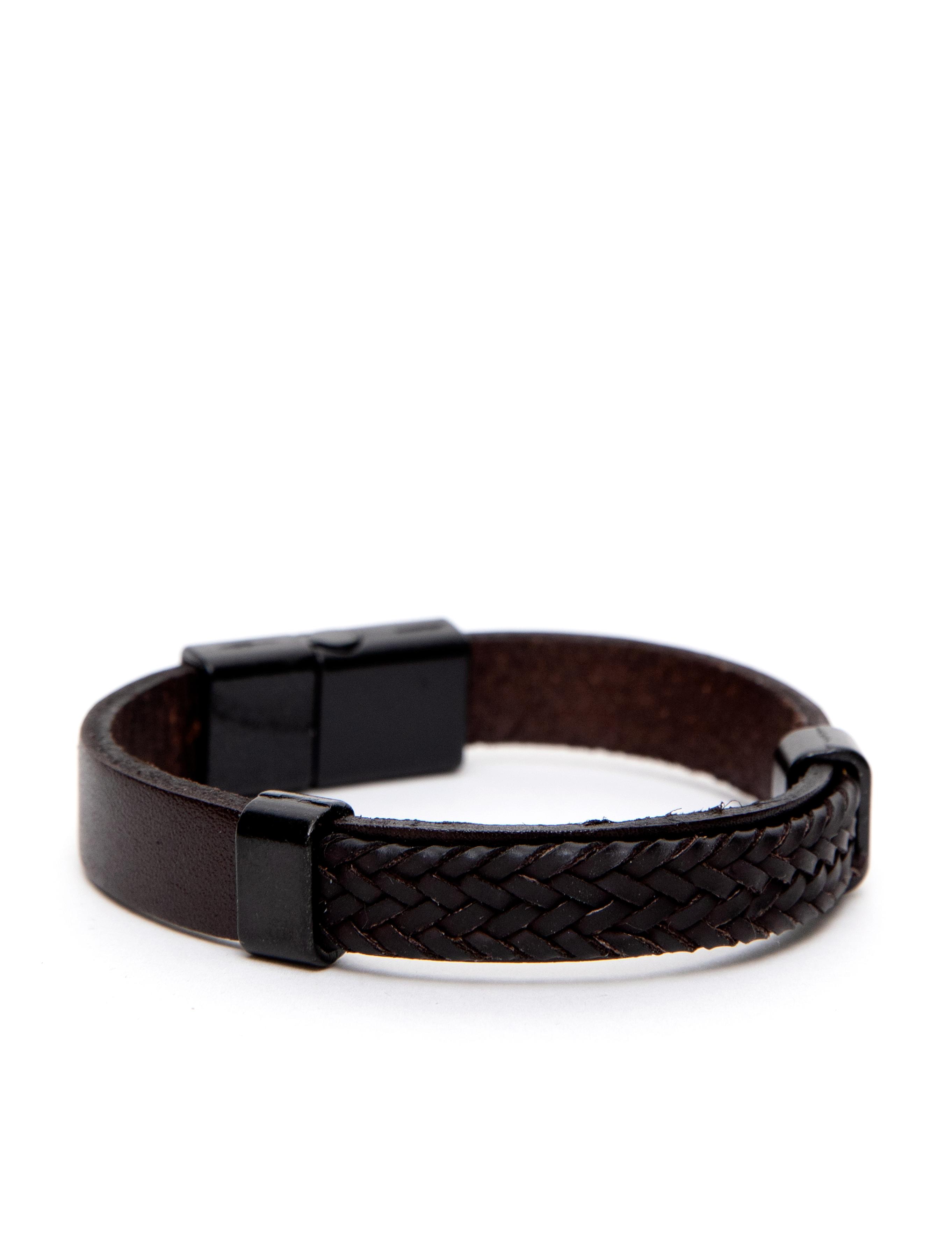 Kahverengi Deri Bileklik