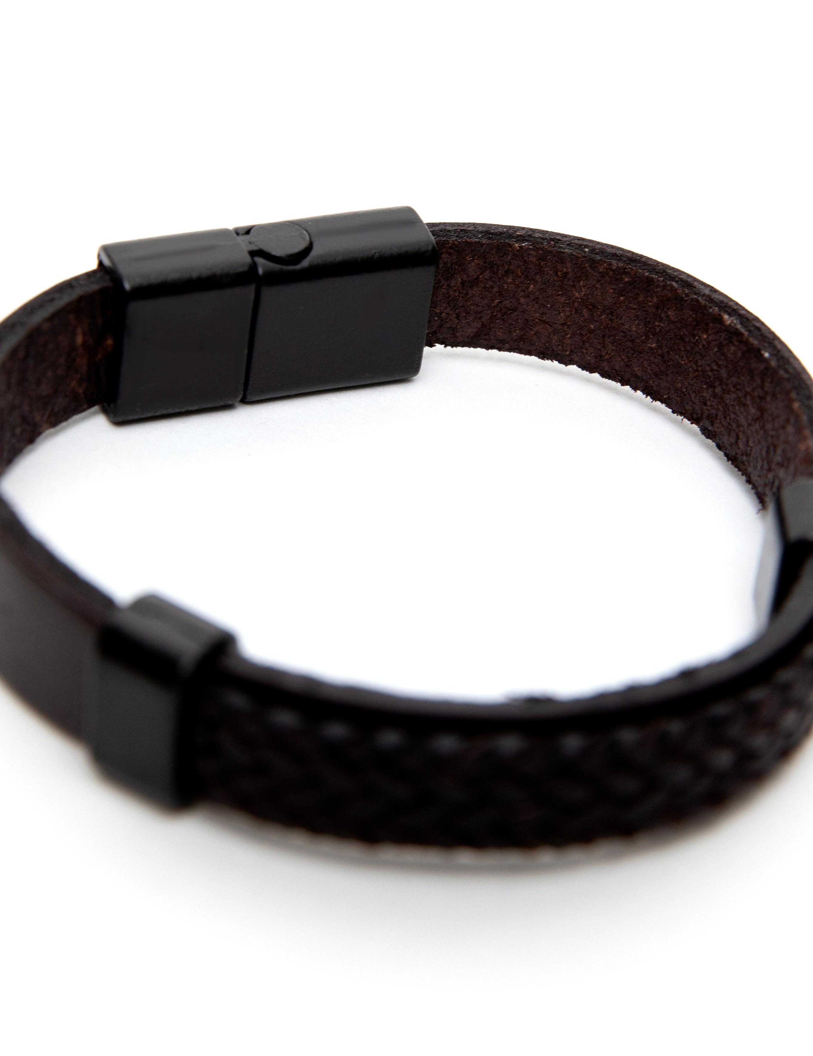 Kahverengi Deri Bileklik