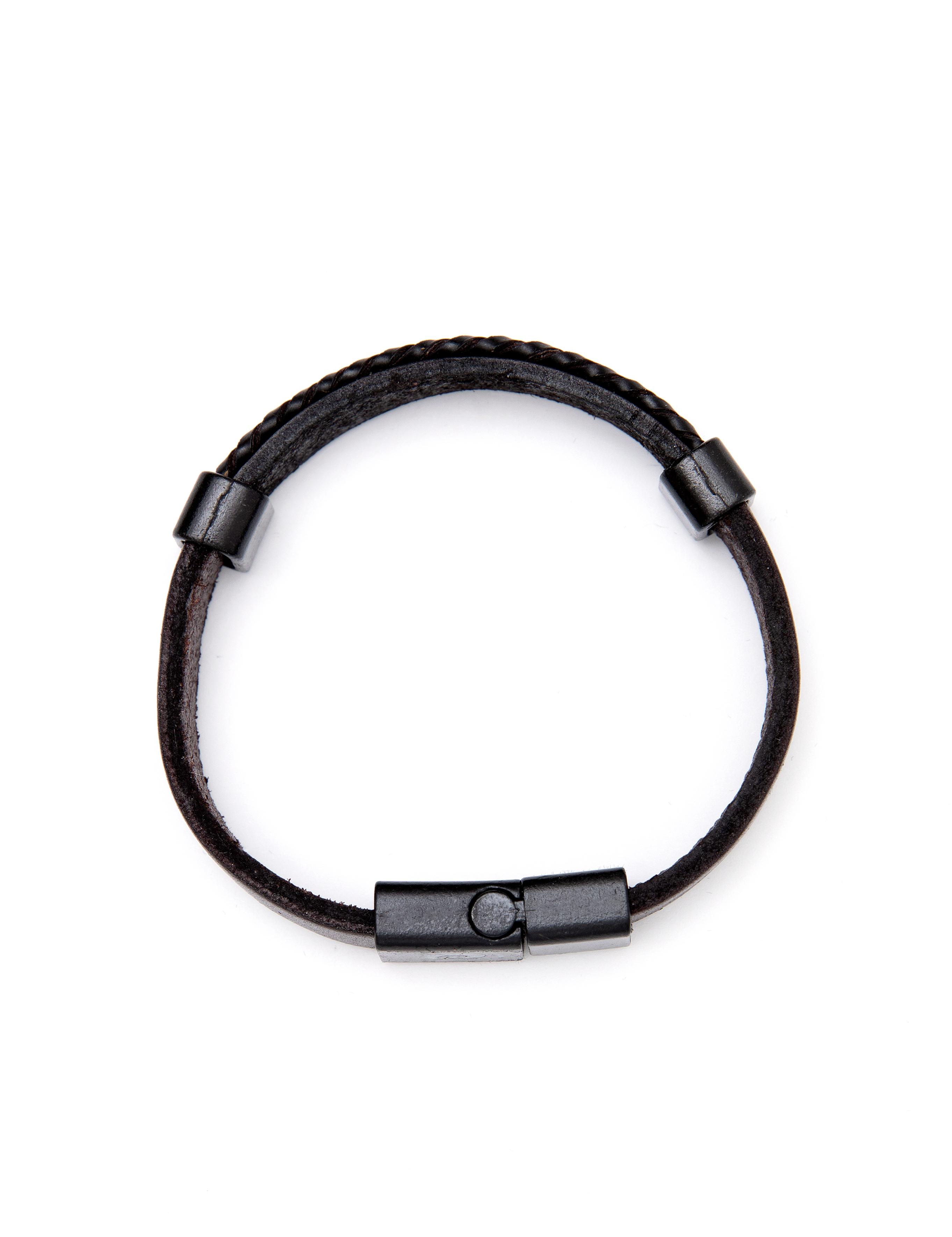 Kahverengi Deri Bileklik