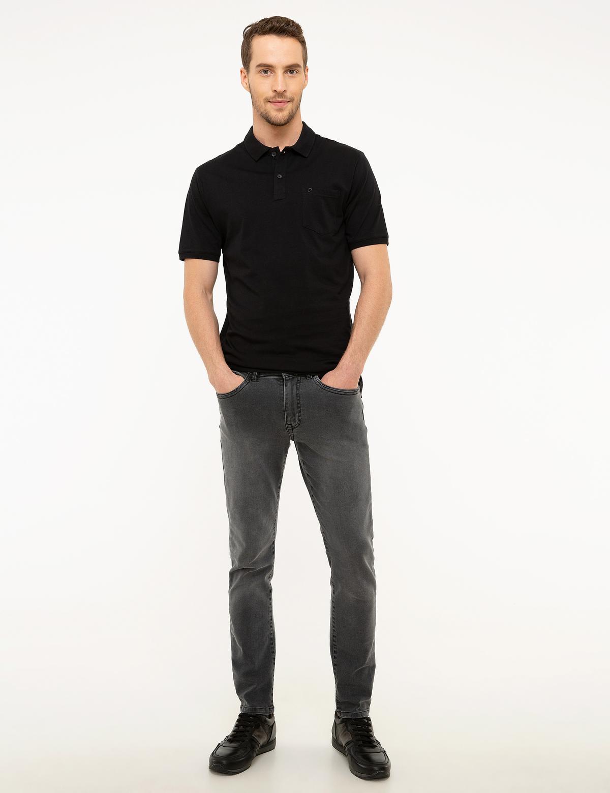 Siyah Regular Fit Tişört - 50221697001