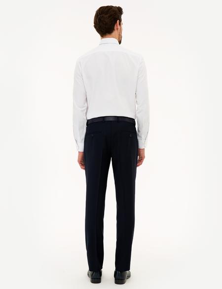 Lacivert Slim Fit Kumaş Pantolon - 50223221039