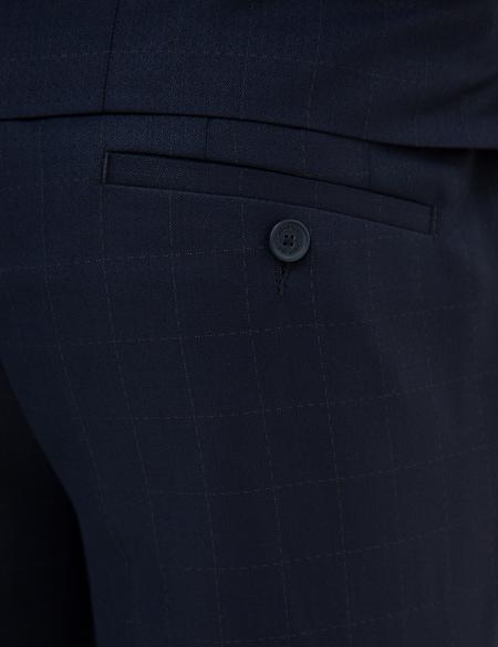 Lacivert Slim Fit Takım Elbise - 50224042065