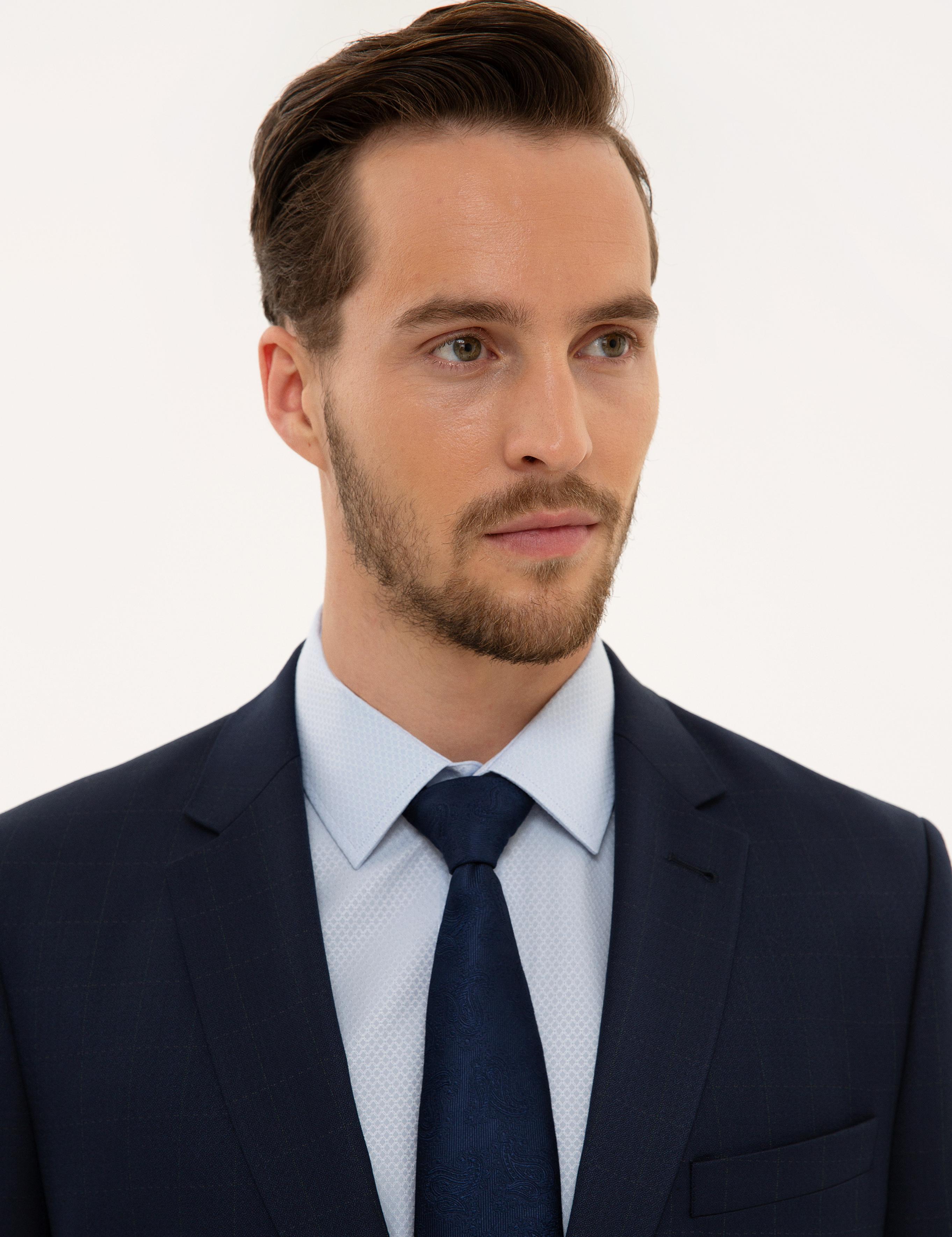 Lacivert Slim Fit Takım Elbise