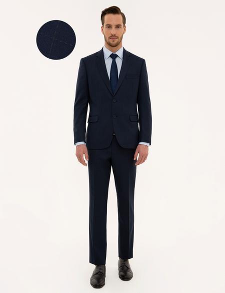 Lacivert Slim Fit Takım Elbise - 50224042065