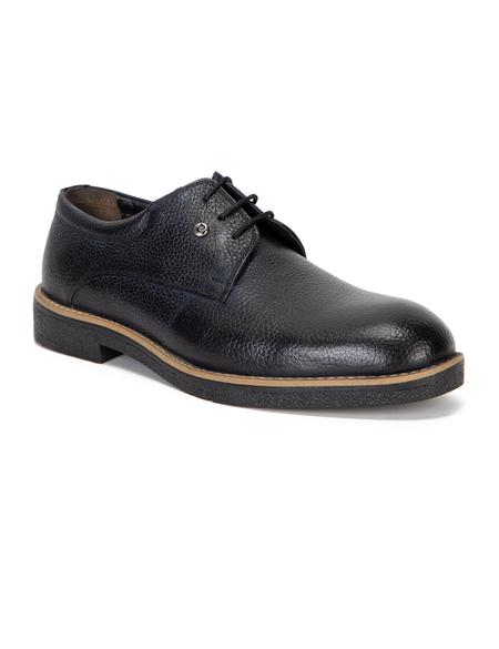 Koyu Lacivert Oxford Ayakkabı - 50234306008