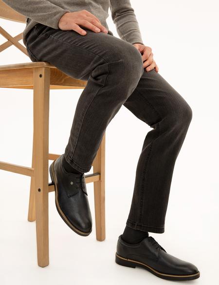 Koyu Lacivert Oxford Ayakkabı - 50234306008