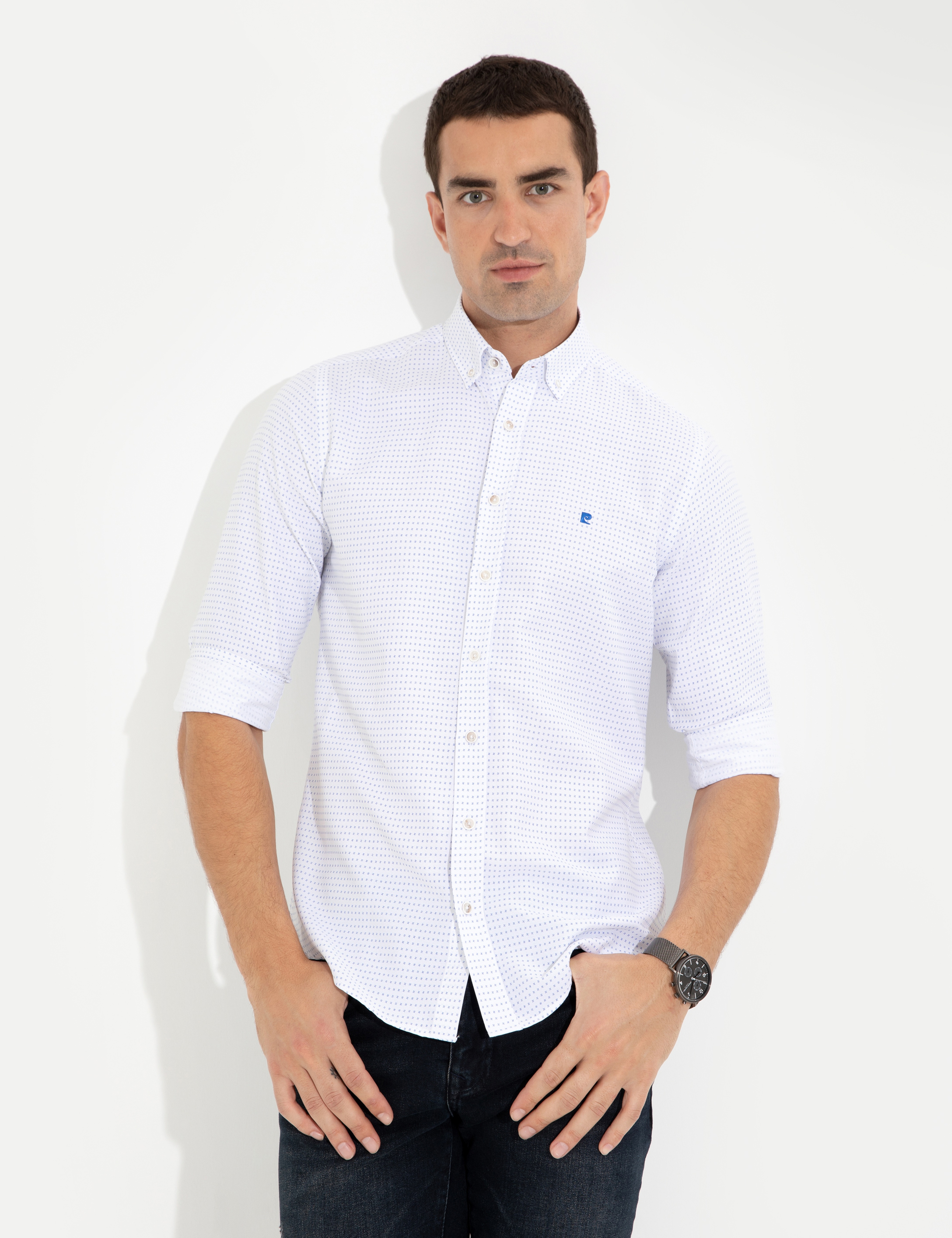Saks Slim Fit Uzun Kollu Gömlek - Image 3