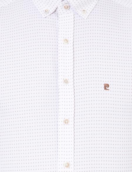 Bej Slim Fit Uzun Kollu Gömlek - 50255249012