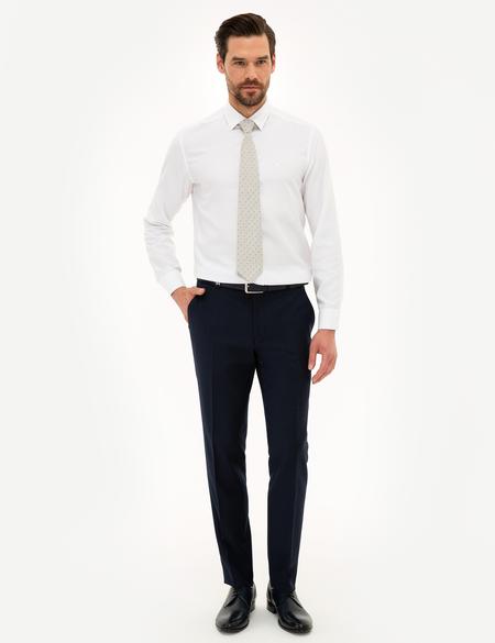 Lacivert Ex. Slim Fit Kumaş Pantolon - 50224046056