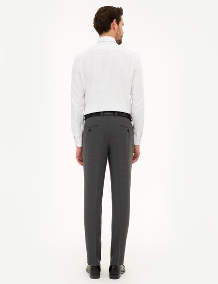 Gri Ekstra Slim Fit Pantolon - 50224046035