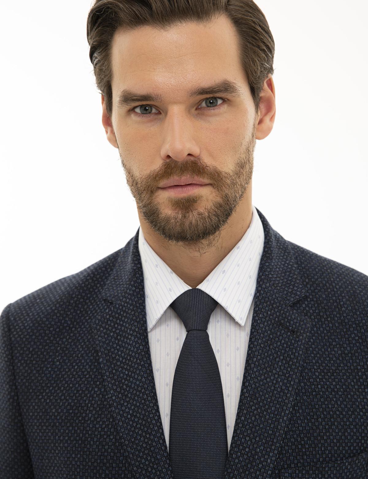 Lacivert Slim Fit Ceket - 50226176020