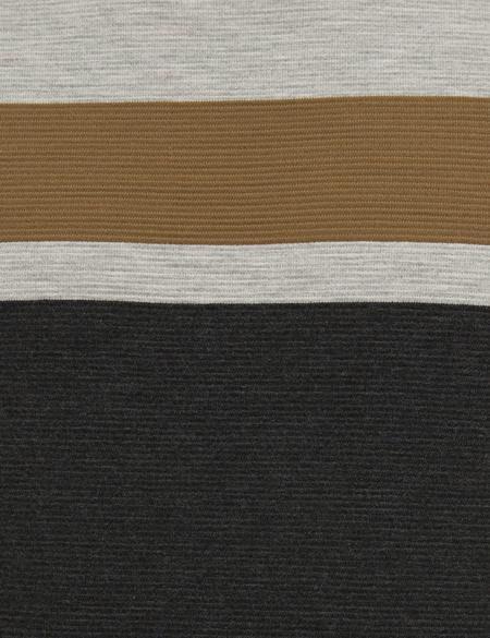 Koyu Gri Melanj Standart Fit Sweatshirt - 50227571014