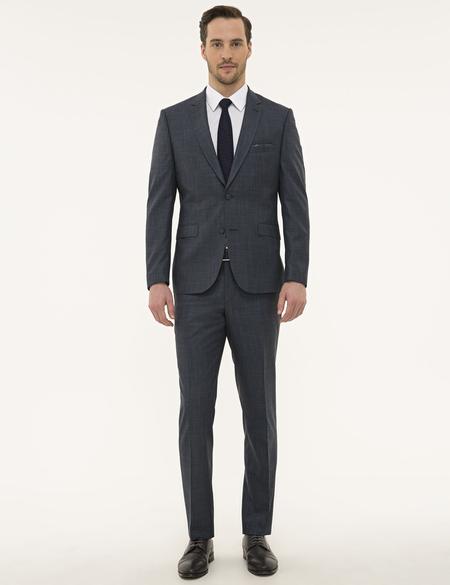 Lacivert Slim Fit Takım Elbise - 50229798041