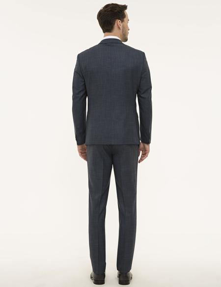 Lacivert Slim Fit Takım Elbise - 50229798041