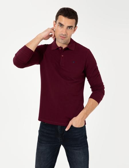 Bordo Slim Fit Basic Sweatshirt - 50261102011