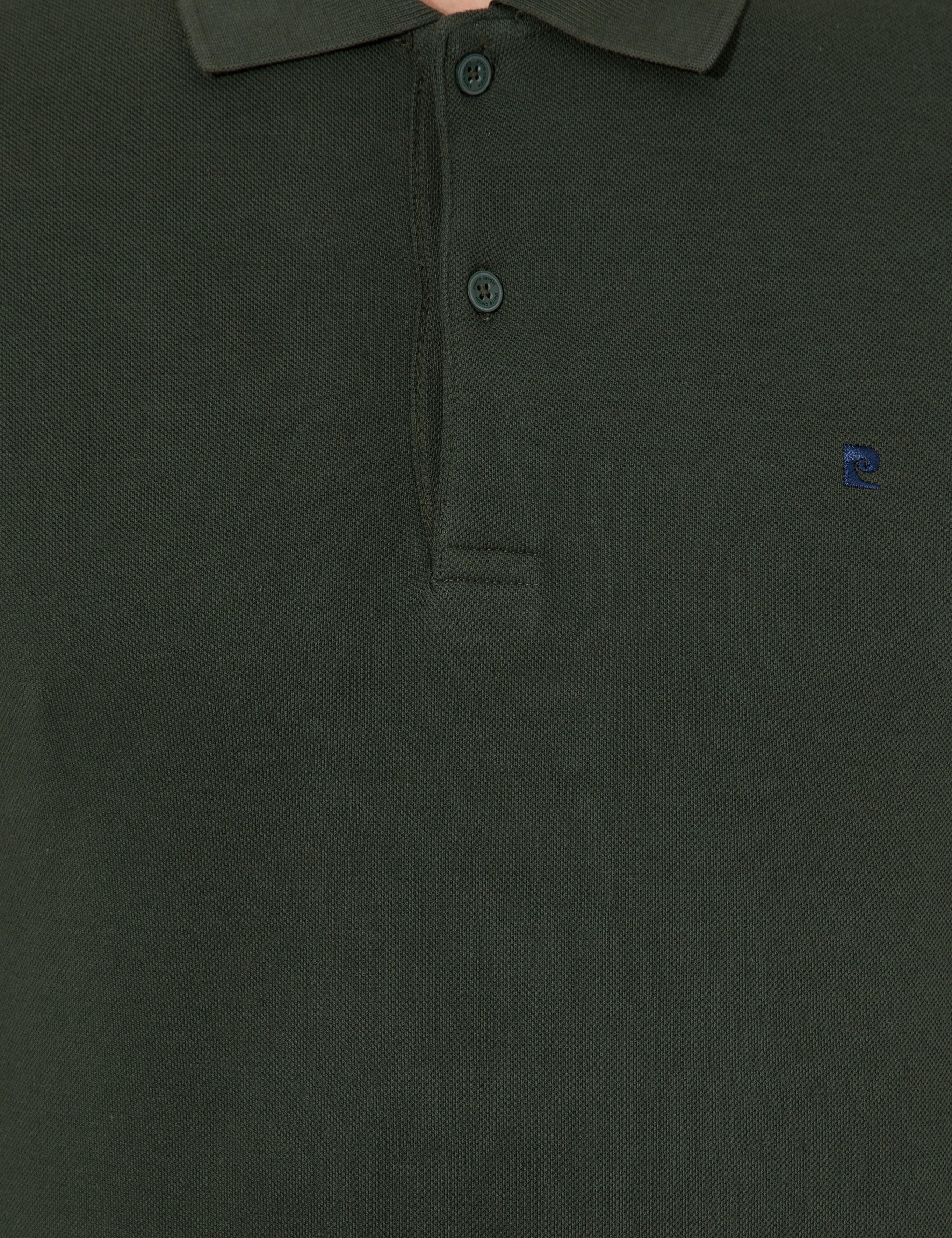 Koyu Yeşil Slim Fit Basic Sweatshirt