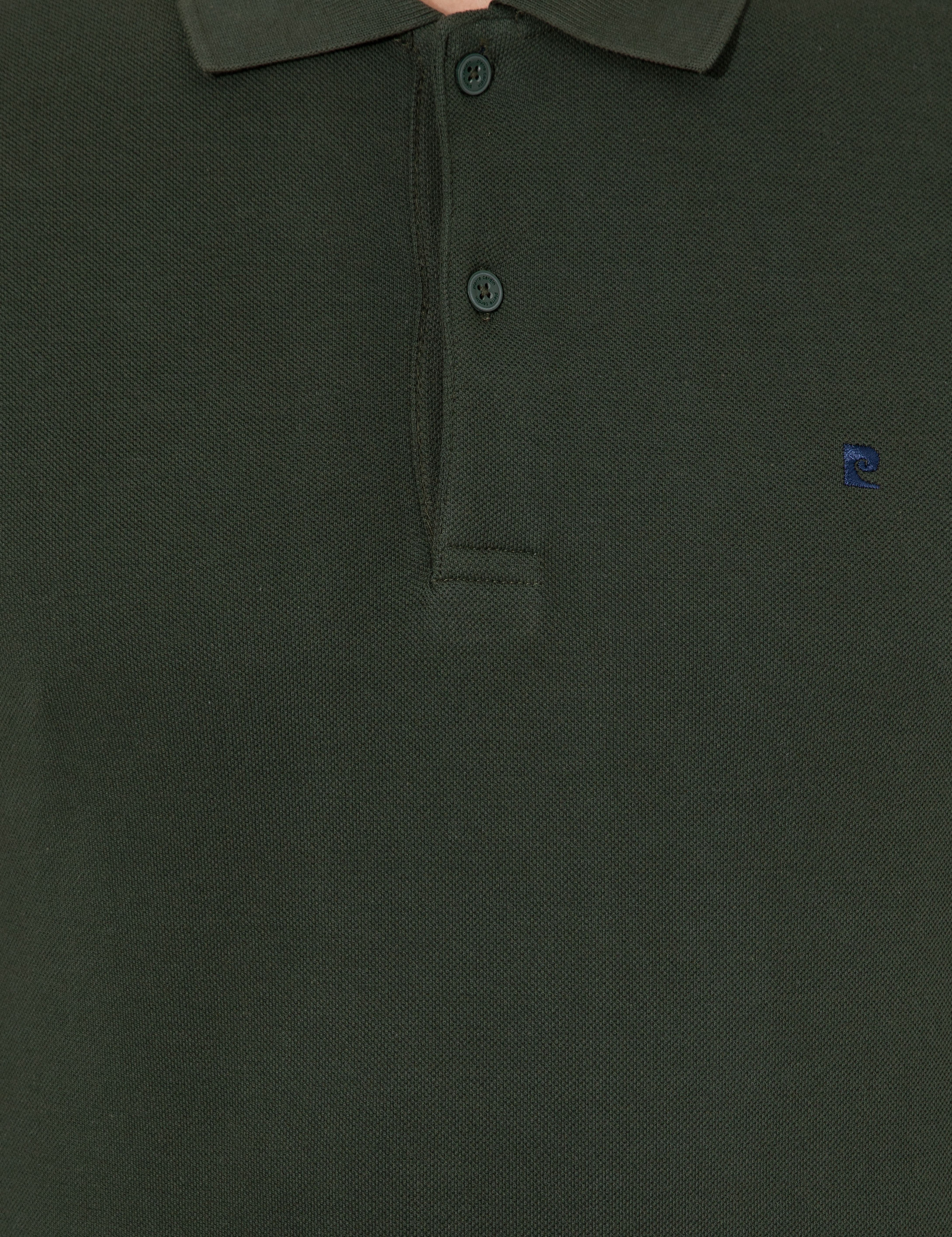 Koyu Yeşil Slim Fit Basic Sweatshirt - Image 6