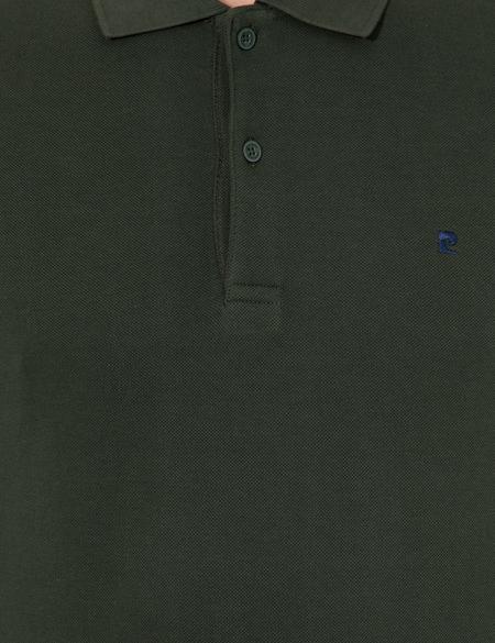 Koyu Yeşil Slim Fit Basic Sweatshirt - 50261102016