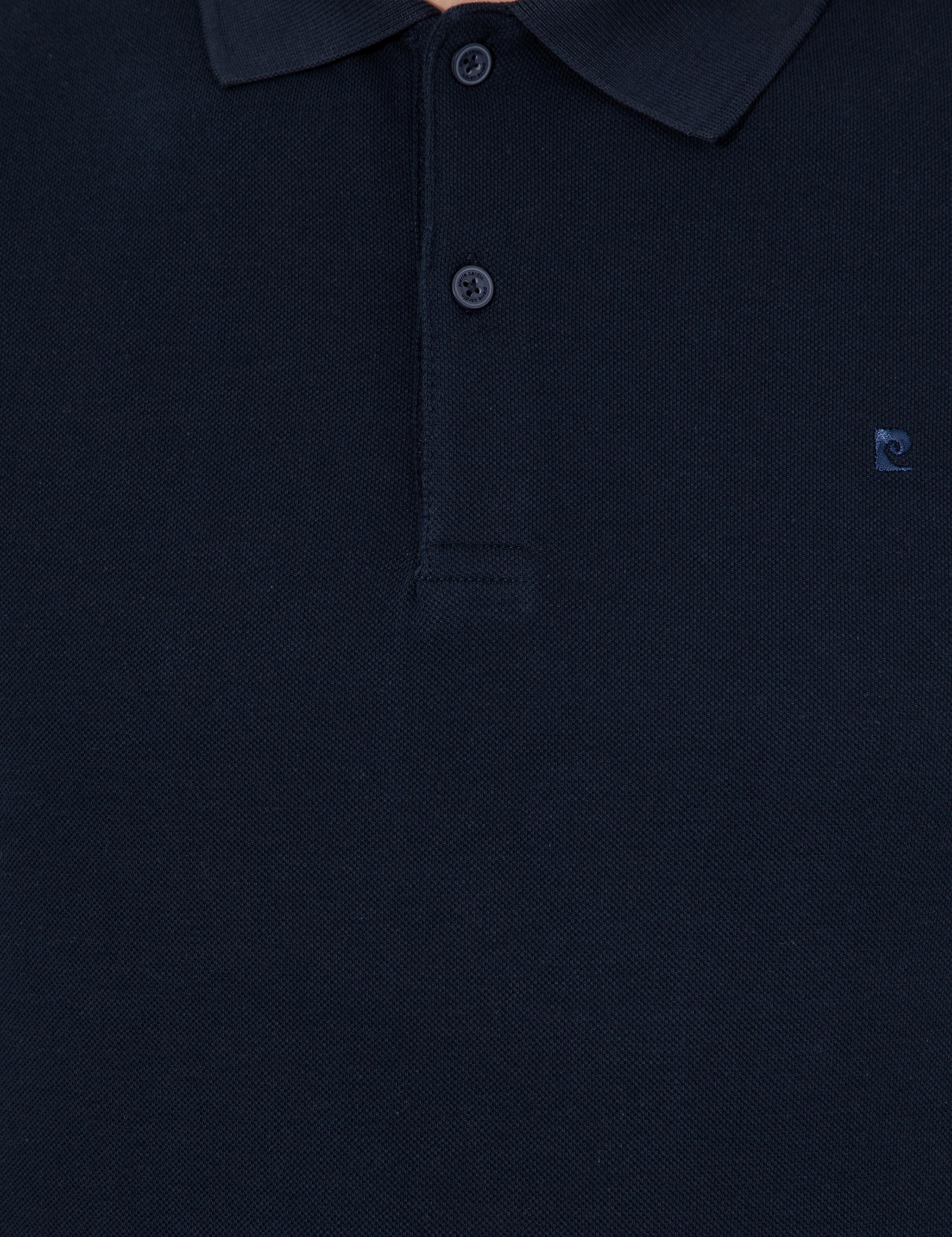 Lacivert Slim Fit Basic Sweatshirt