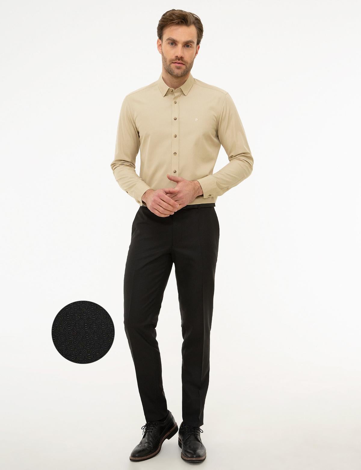 Siyah Ekstra Slim Fit Pantolon