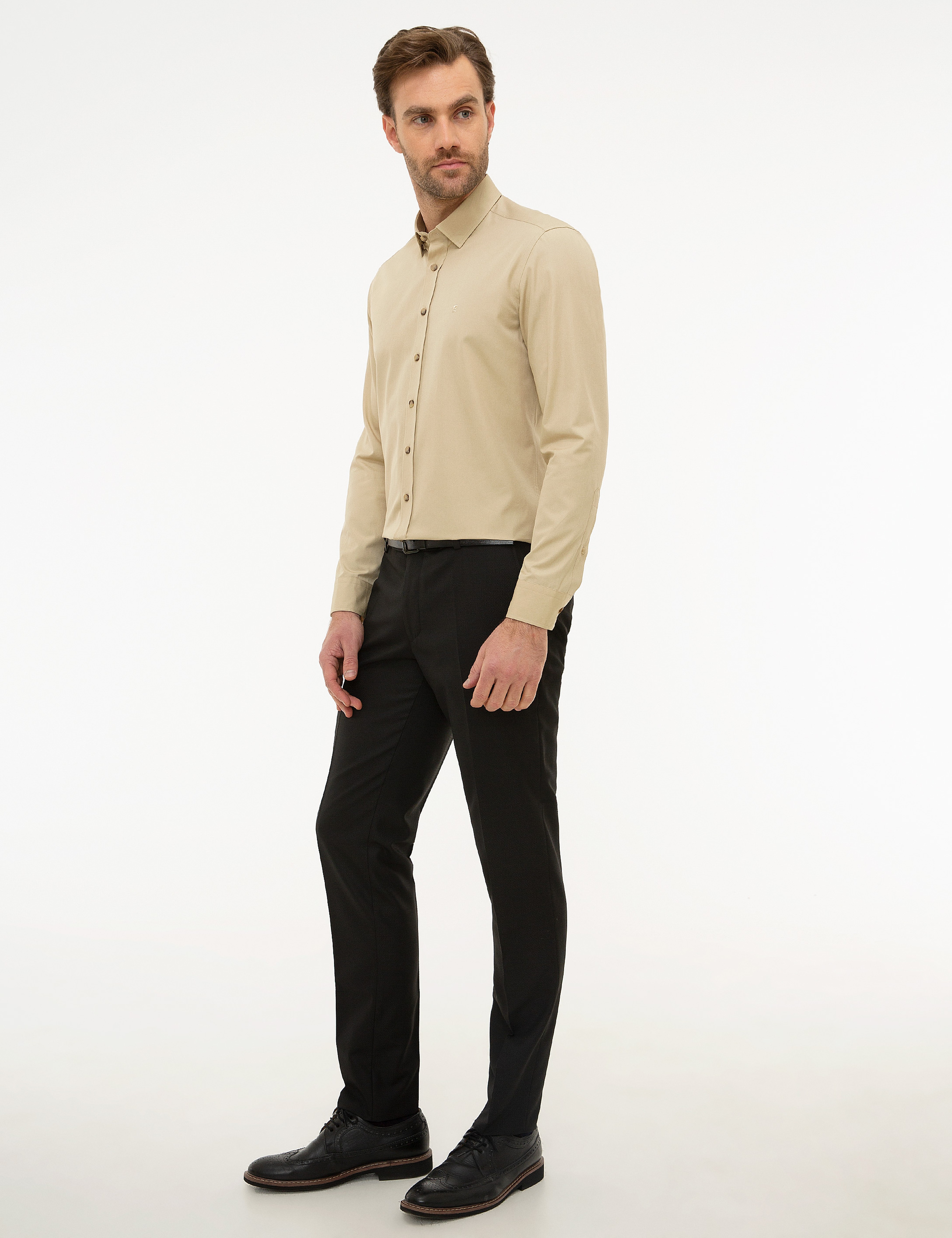 Siyah Ekstra Slim Fit Pantolon