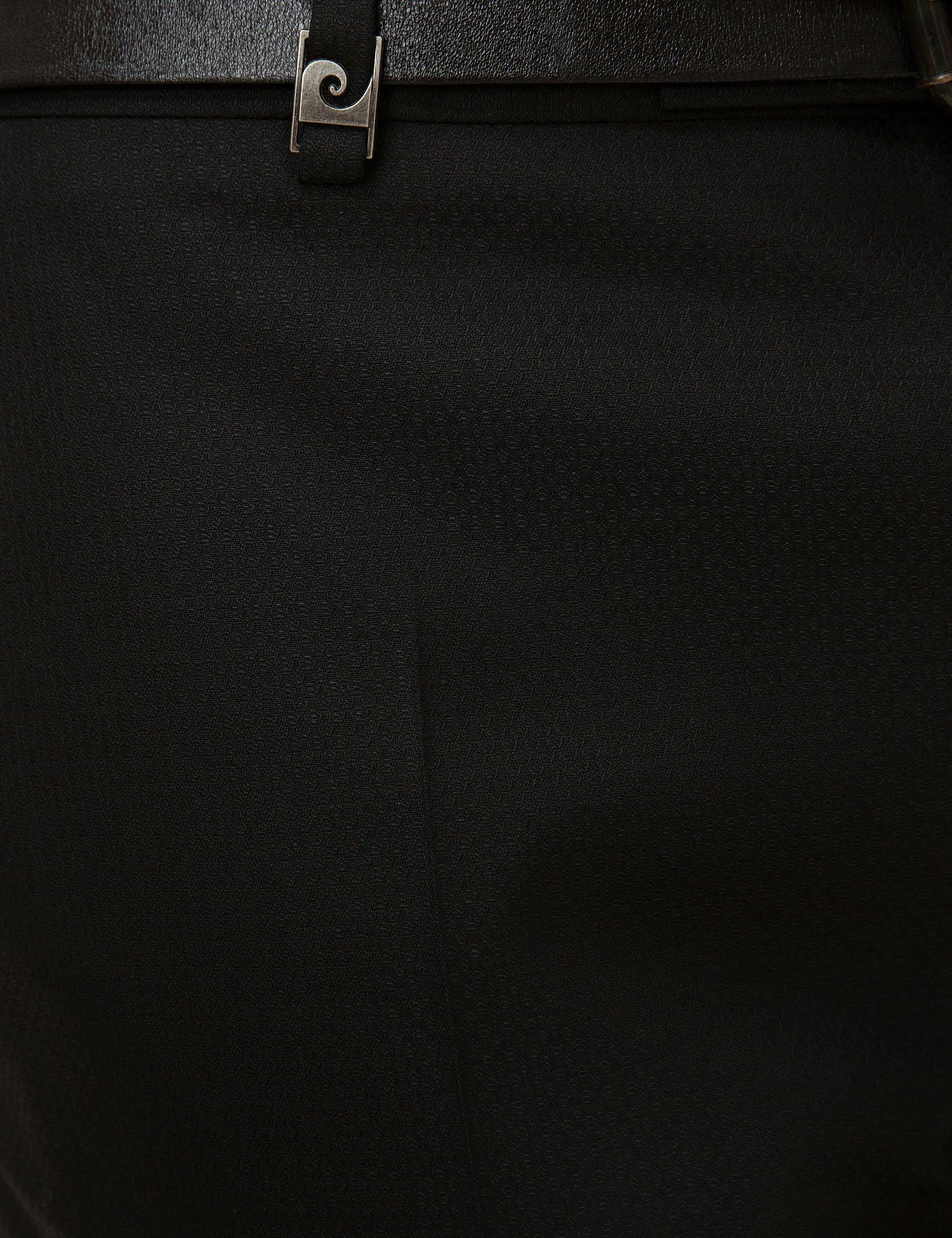 Siyah Ekstra Slim Fit Pantolon - Image 4