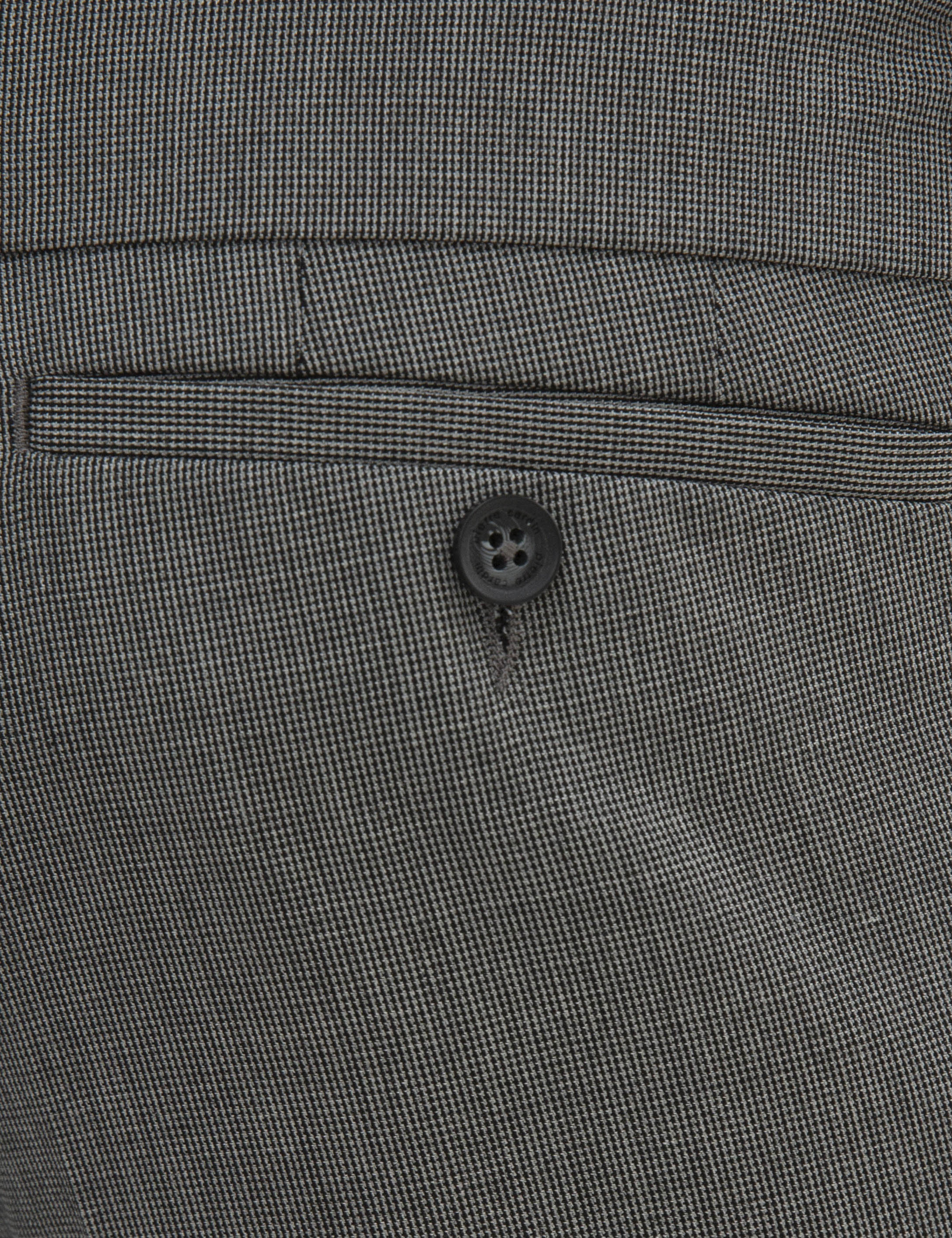 Siyah Slim Fit Kombin Yelekli Takım Elbise - Image 6