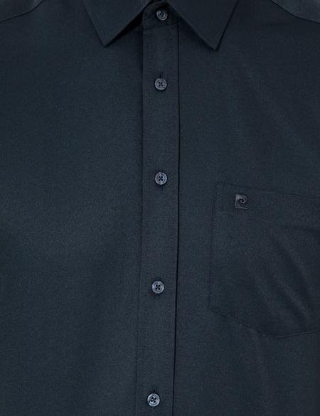 Lacivert Regular Fit Kısa Kollu Gömlek - 50255266010